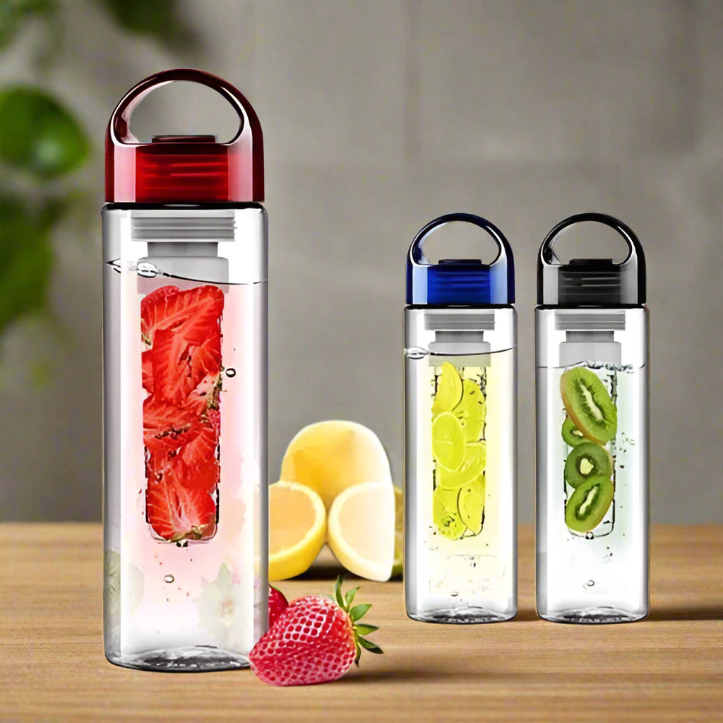 Fruitzola Fruit Infuser Water Bottle – 24oz BPA-Free with Built-In Handle | Good Living