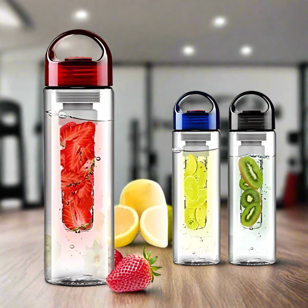 Fruitzola Fruit Infuser Water Bottle – 24oz BPA-Free with Built-In Handle | Good Living